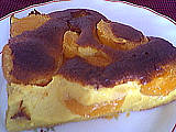 Image : Part de clafoutis d'abricots
