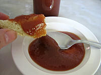 datte : Coupelle de confiture de poires et dattes