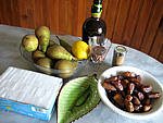 Ingrédients pour la recette : Confiture de poires et dattes