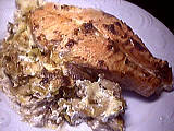Recette Gratin de saumon au mascarpone