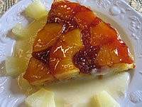 Image : recette Gâteau aux ananas