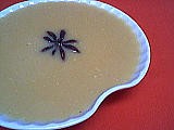 coulis de pêche à l'anis étoilé