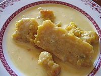 Recette Assiette de crème anglaise