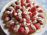Recette Fraises à la liqueur de sureau