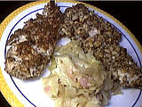 Recette Escalopes de poulet aux noisettes