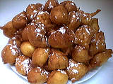 fromage blanc : Assiette de beignets au fromage blanc