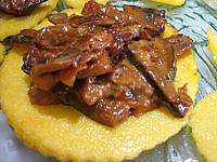 Recette Galettes de polenta aux courgettes