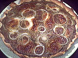 flan à l'oseille et aux oignons