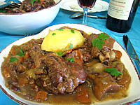 coq au vin aux cèpes