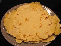 Recette Galette de polenta