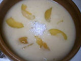 Recette Crème abricots à la noix de coco