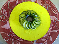 Sauces : Assiette de courgettes au cumin et pastis