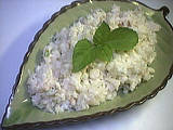 cabillaud en purée et chou-fleur
