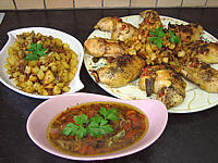 Image : recette Cuisses de poulet à la Provençale