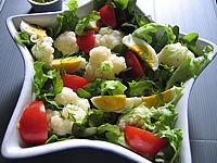 Recette Chou-fleur en salade