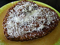 Recette Gâteau "cococitron" et sa crème de poire
