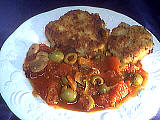 Recette Galettes de riz à la tomate