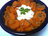 Recette Carottes au fromage blanc minceur