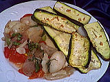 Recette Courgettes à l'ail des Carmélites