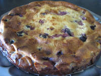 Image : recette Flan aux cerises