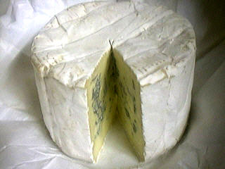 Photo : fromage Bleu de Bresse
