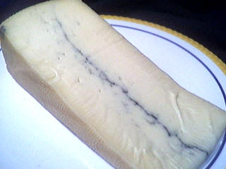 Image : Morbier - Tranche de fromage morbier