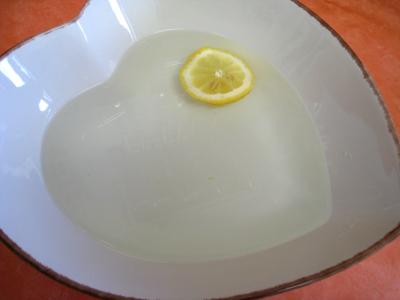 Eau citronnée