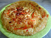 Recette Omelette végétarienne à la chinoise