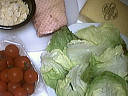 Ingrédients pour la recette : Salade de magret au Cantal