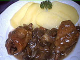 Recette Poulet au vin rouge