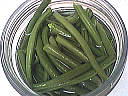 stérilisation haricots verts