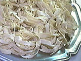 Recette Tagliatelle fraîches