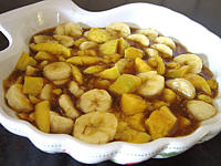 Recette Salade de bananes et de mangues