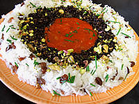 Image : recette Lentilles et riz à la sauce tomate
