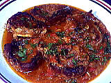 Cuisine italienne : Assiette d'osso buccco à la milanaise