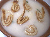fromage de chevre : Ramequin de velouté de chou-fleur "seguin"