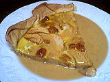 Recette Tarte aux pommes et raisins secs