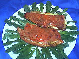 emmental : Assiette de poivrons rouges en salade