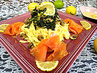 tagliatelle au citron et au saumon