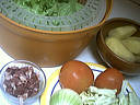 Ingrédients pour la recette : Salade batavia