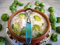 soupe de chou de Bruxelles