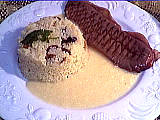 Image : recette Steak de paleron à la sauce aux oignons