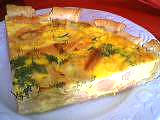 Recette Tarte au saumon