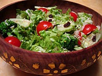 Recette Salade de batavia et riz