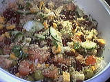 Recette Salade au quinoa et aux fromages