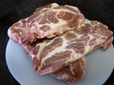 côtes de porc