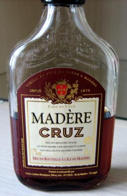 Image : Madère - Bouteille de madère