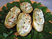 Recette Pommes de terre farcies à la ricotta