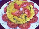 Image : recette Omelette aux épinards