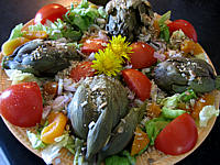Recette Salade d'artichauts en vinaigrette